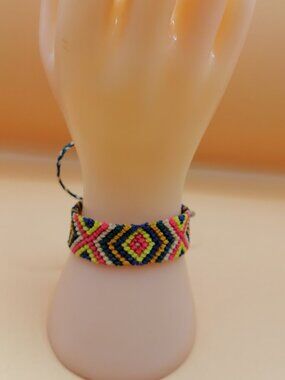 Handmade Geometric Macrame Bracelet